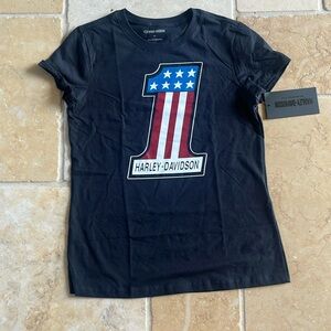 Women’s Harley Davidson tee shirt.  Size Medium